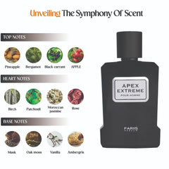 Apex Extreme Pour Homme Eau de Parfum, 100ml, Luxury Fragrance for Men